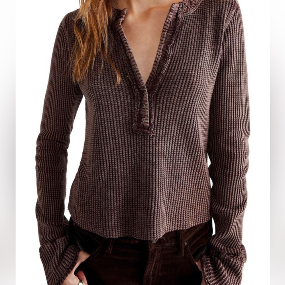 Free People FP One Colt Thermal in Mole